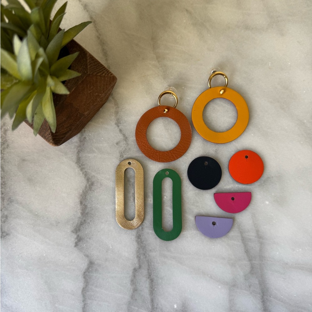 Stella & Dot Pop of Color Interchangeable Earring Set